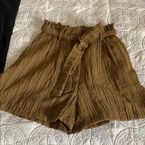 Paper bag shorts